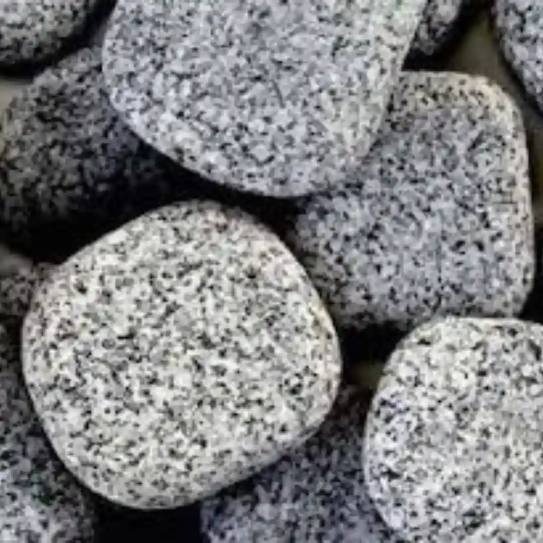 White Granite Pebbles