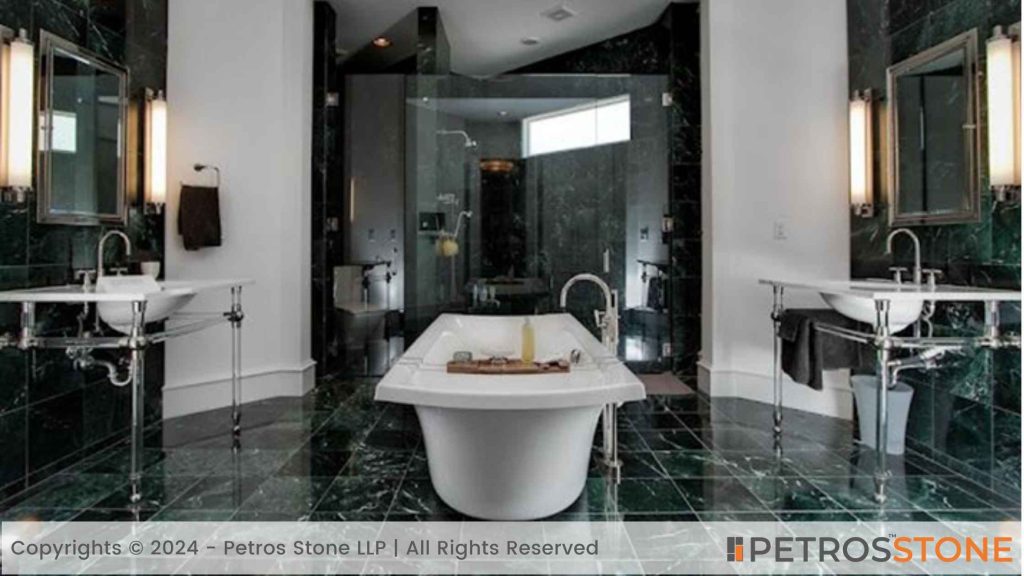 Green Marble Bathrooms