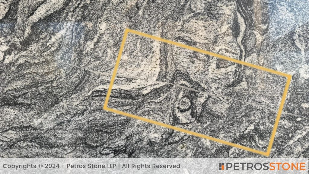 Defect in Visual Pattern of Slab