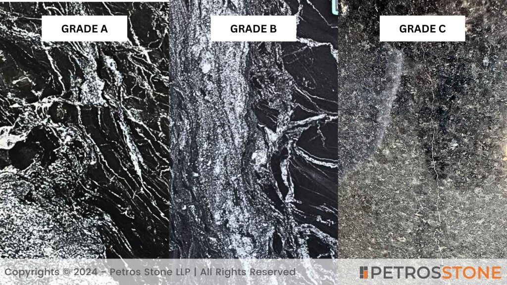 Types of Grades in Granite