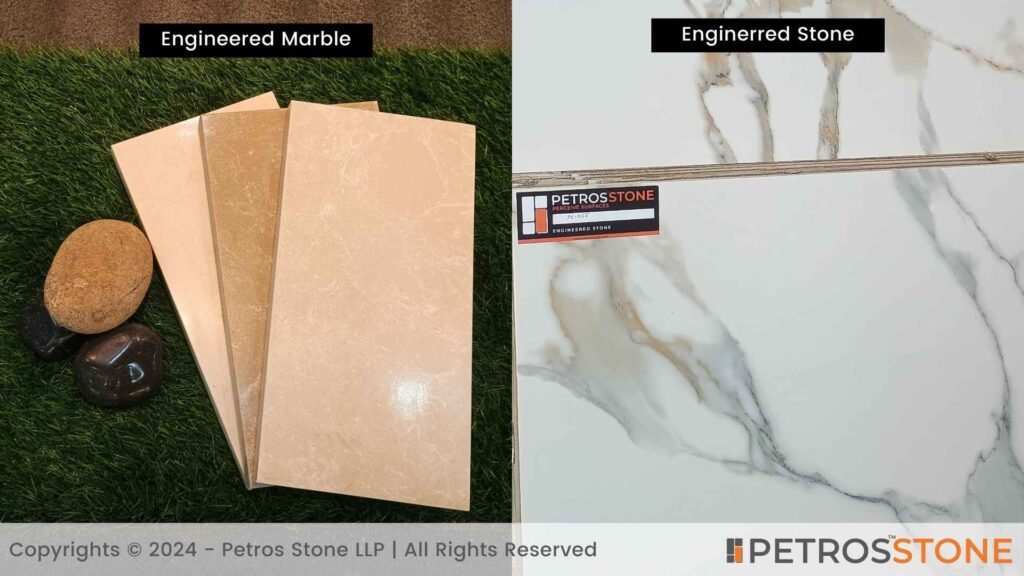 Engineered Marble vs Engineered Stone