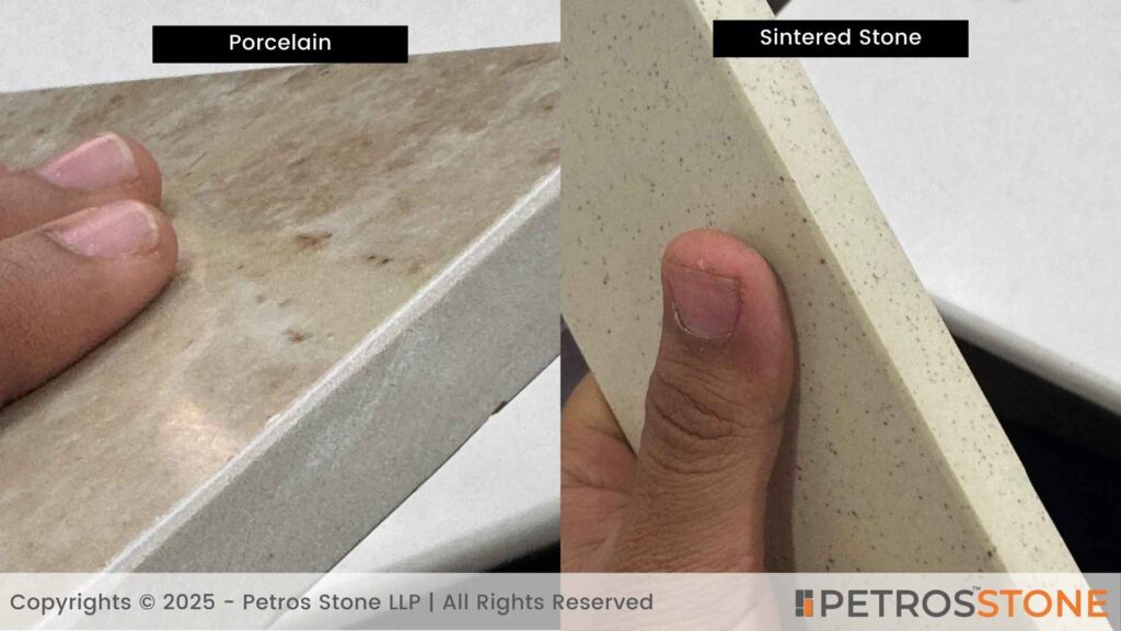 Porcelain Vs Sintered Stone