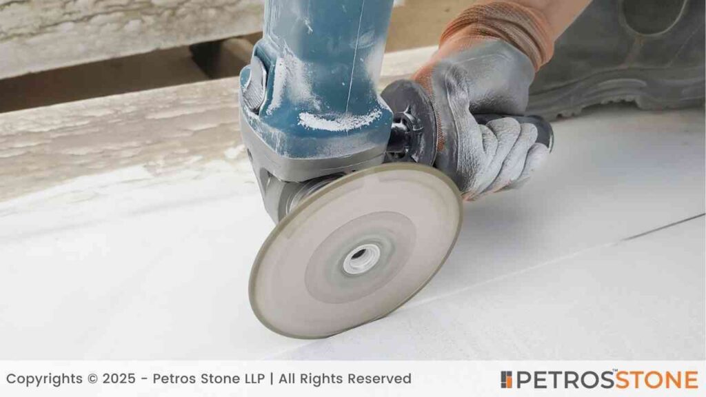 How to Cut and Install a Marble Threshold