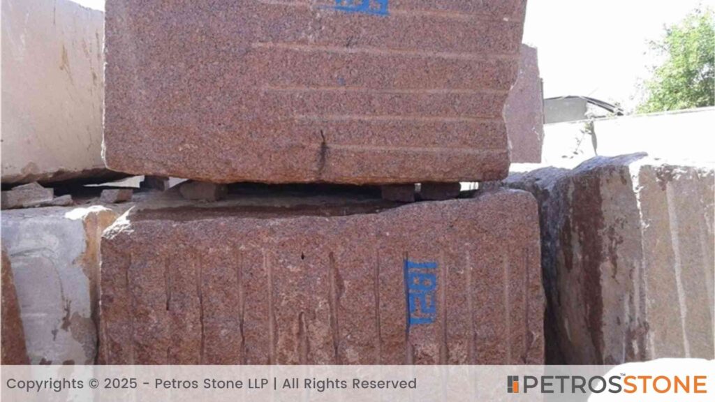 Imperial Red Granite Block