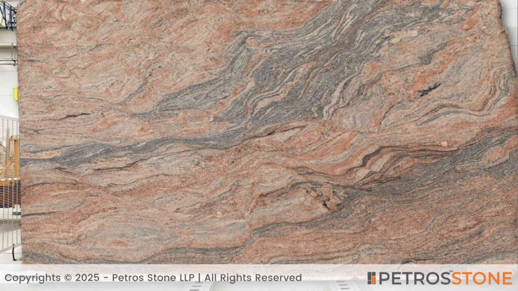 Indian Juparana Granite Block