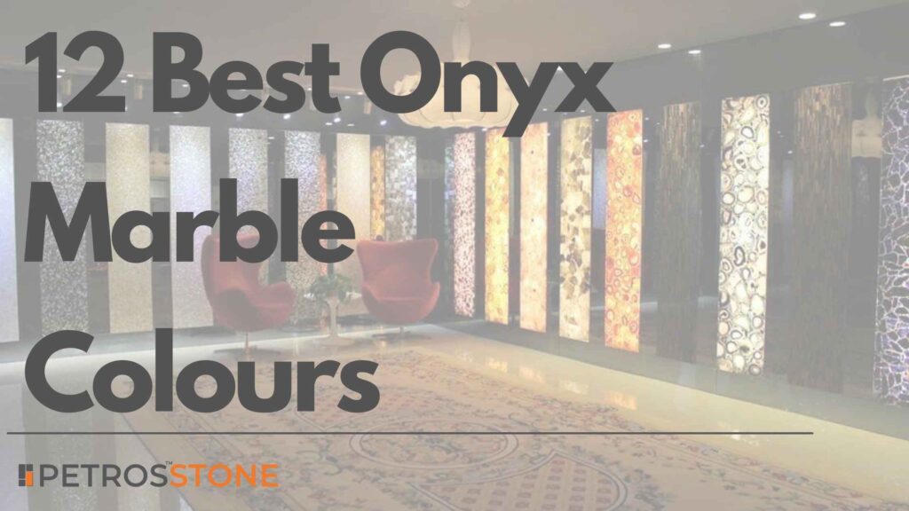 Onyx marble banner