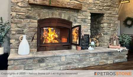 Stone Wood Burning Places