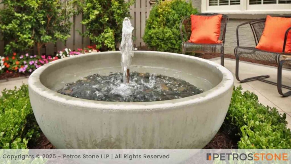 Concrete (Stone-Coated) water fountains