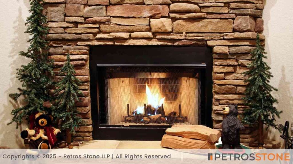 Different Materials of Fireplace Hearth - Ledgestone