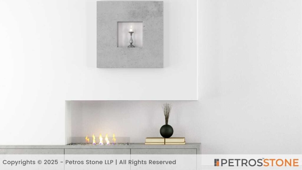 Fireplace Designs - A Minimalist Fireplace