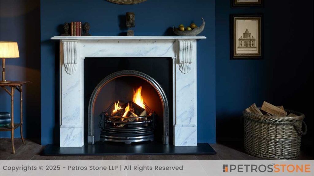 Fireplace Designs - Victorian-Style Fireplace