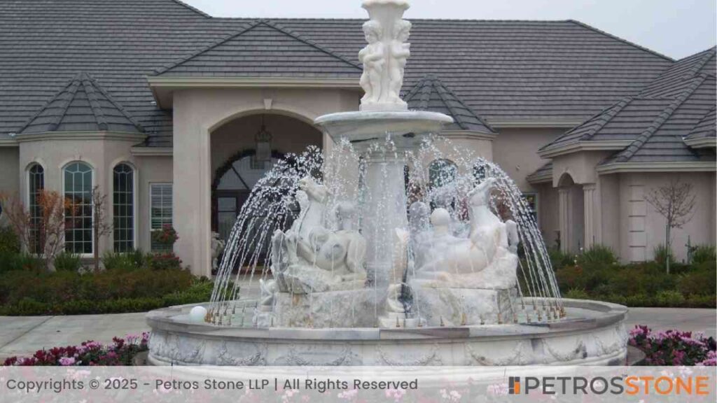 Marble water fountains