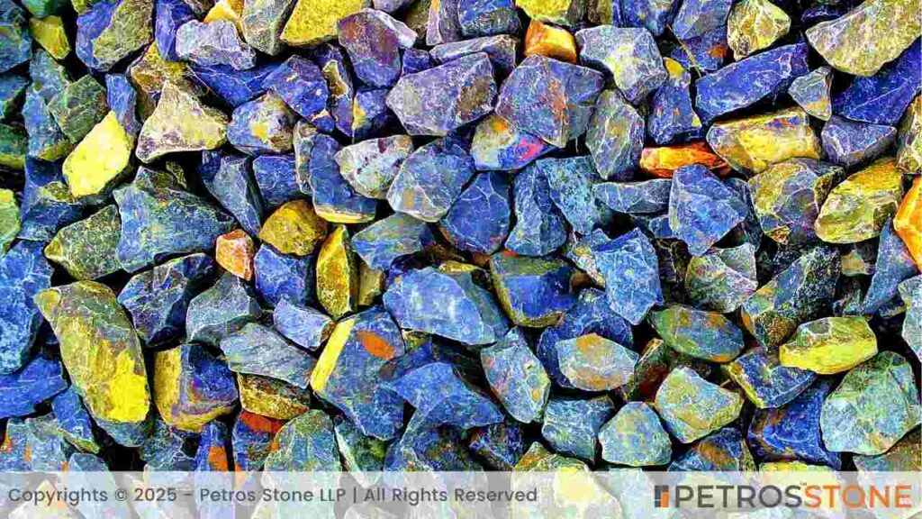 Artificially Colored Gravel