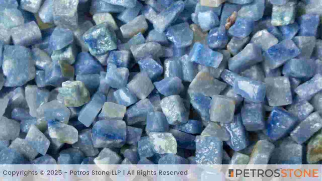 Blue Crushed Granite