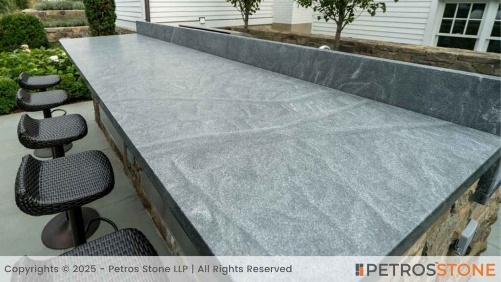 Jet Mist Honed Granite Table