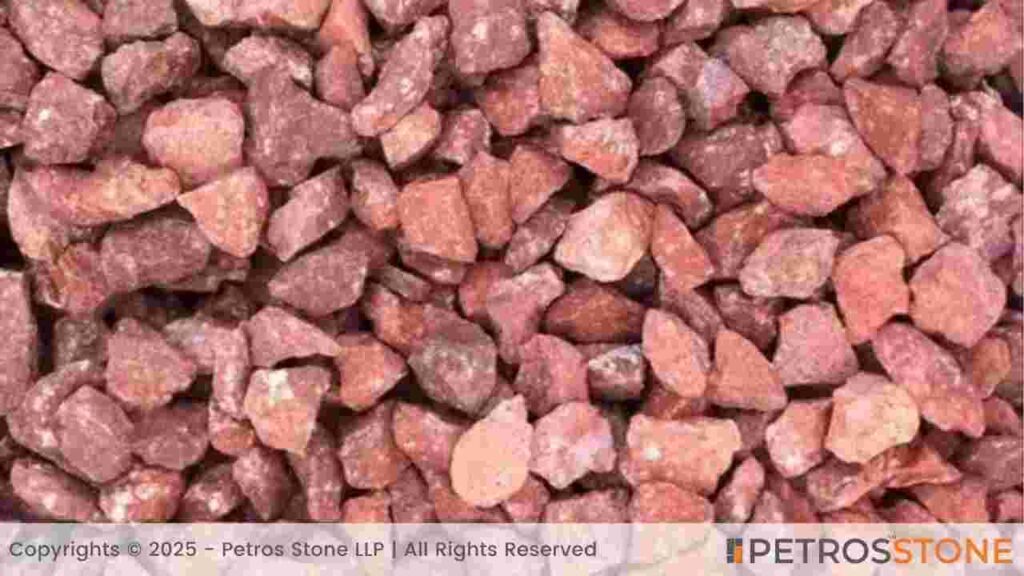 Pink Crushed Granite