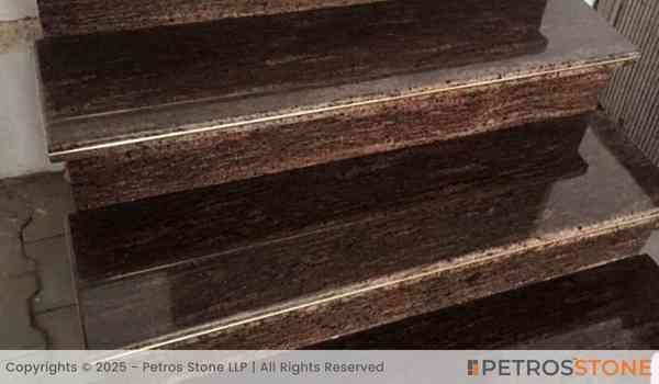 Sagvan Teak Granite Stairs