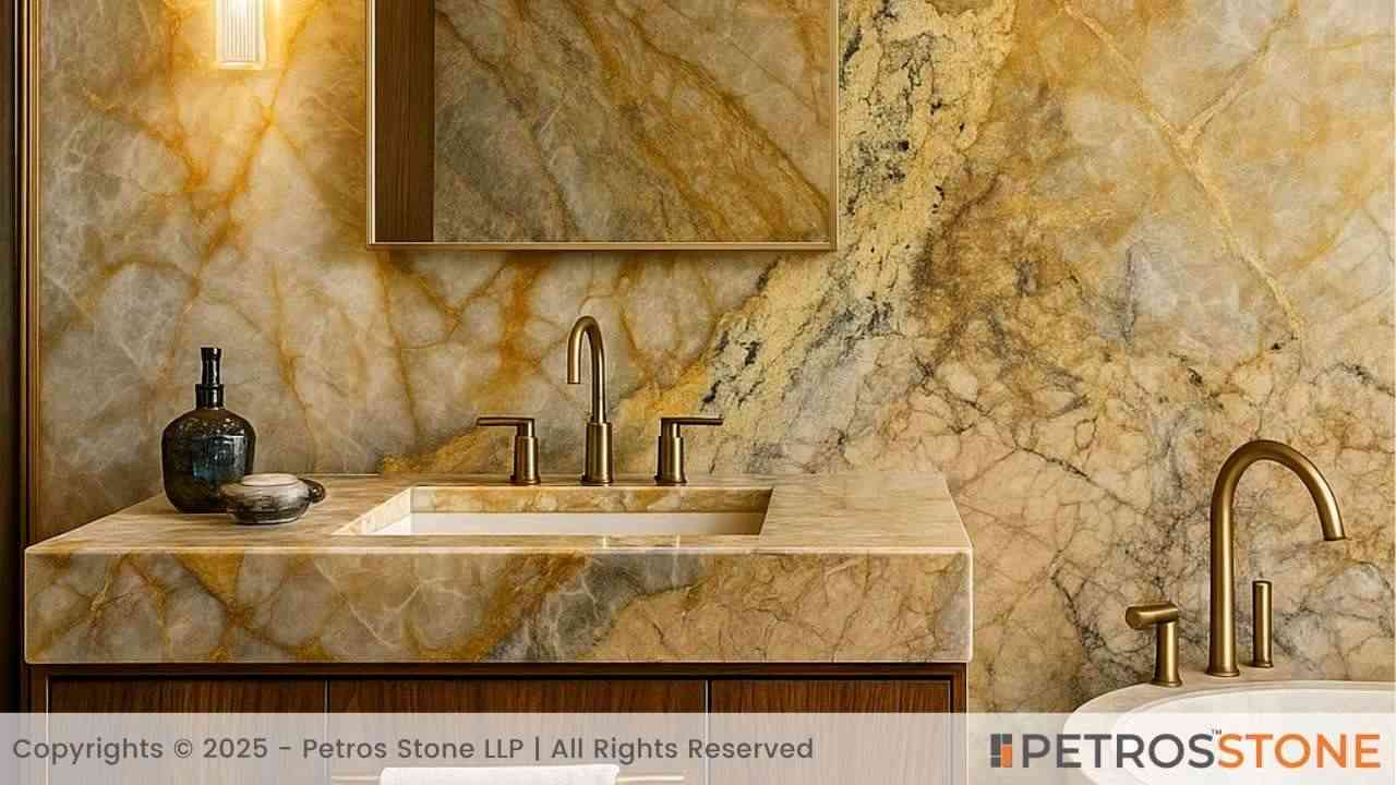 Bathroom Quartzite Stones