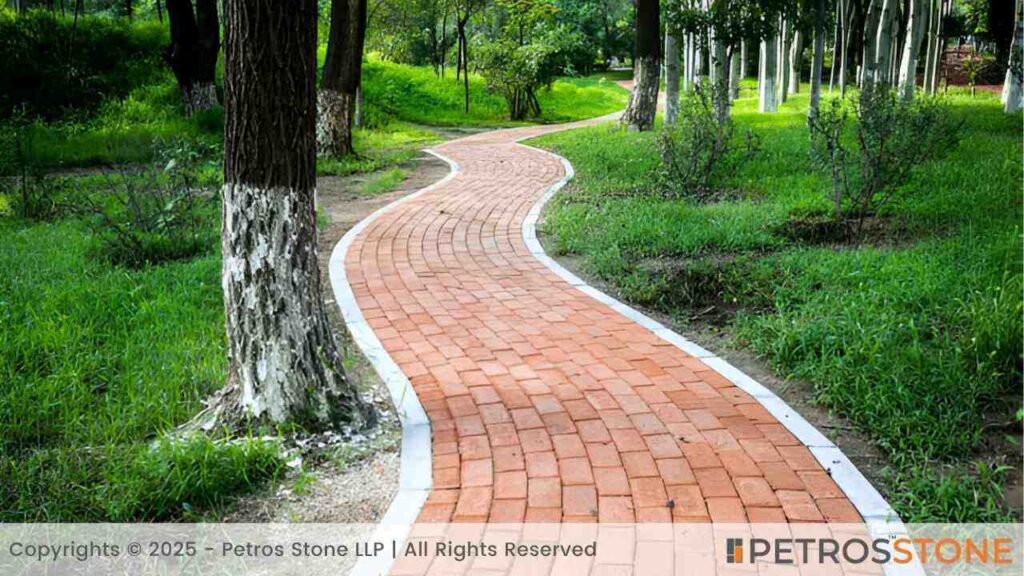 Bricks Stepping Stone
