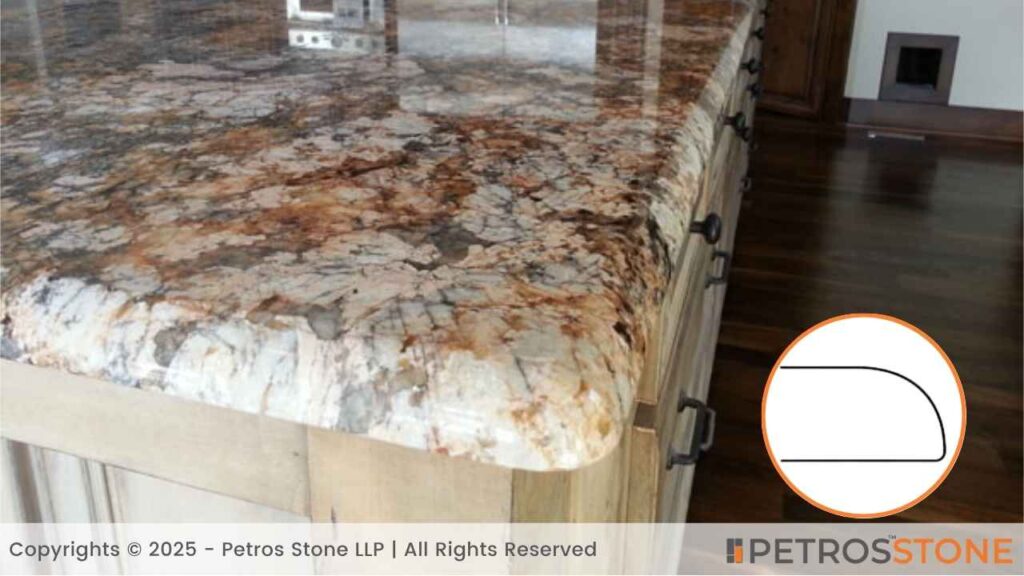 Demi Bullnose Edge Countertop
