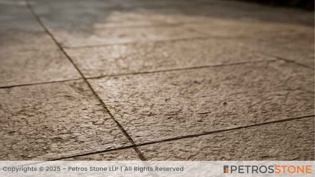 Dull Appearance Over Time in Leathered Finish Granite