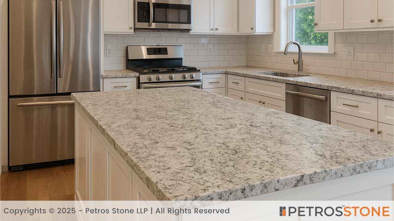 Alaskan Ivory Granite Countertop