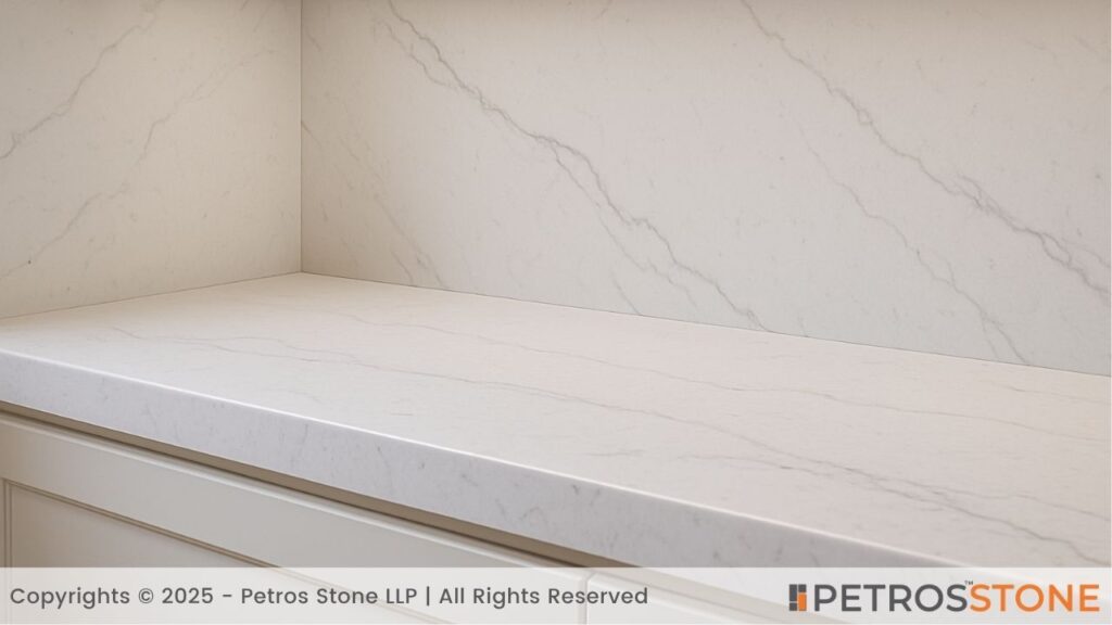 Quartz Backsplash Extension