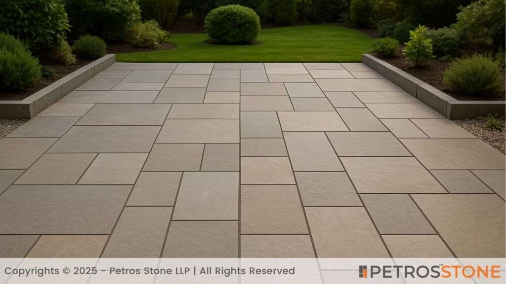 Geometric Layouts Patio Pattern