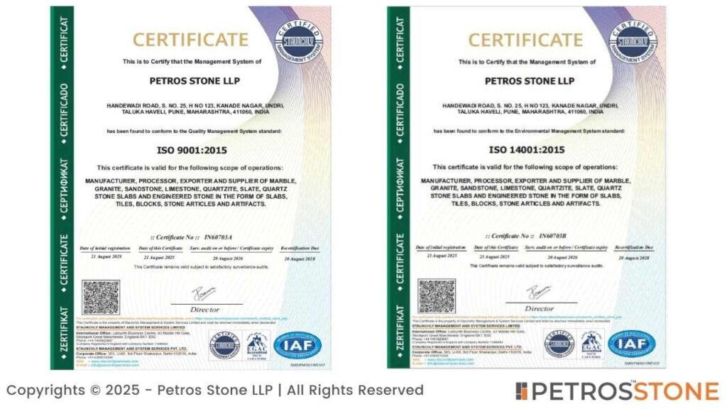 Quality Certifications