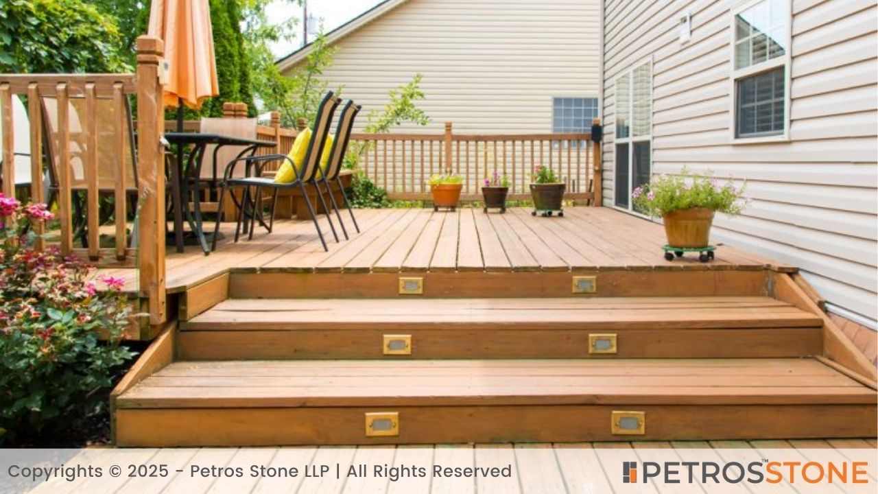Wood-Plastic Composite Stairs