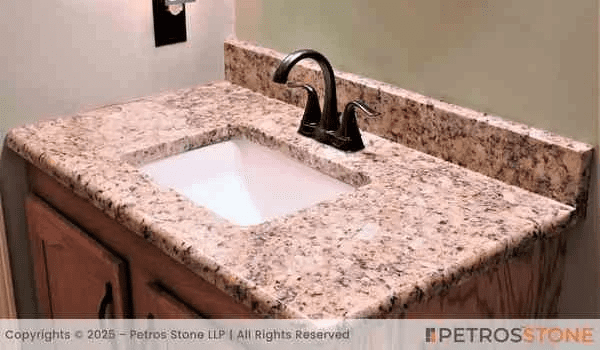 Pink Granite Vanity Top