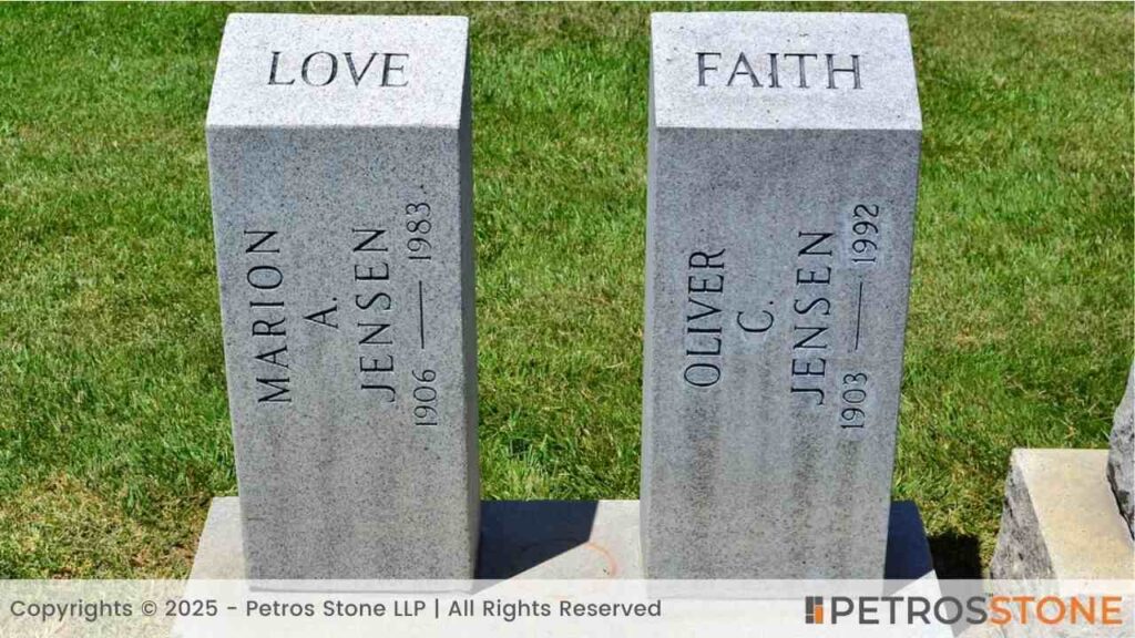 Granite Headstone (1)