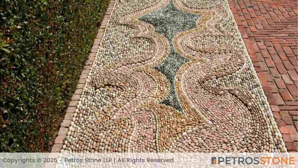 Pebble Mosaic Walkway