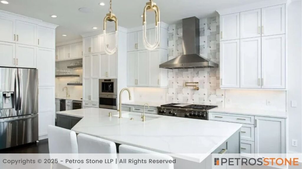 Quartzite Backsplash