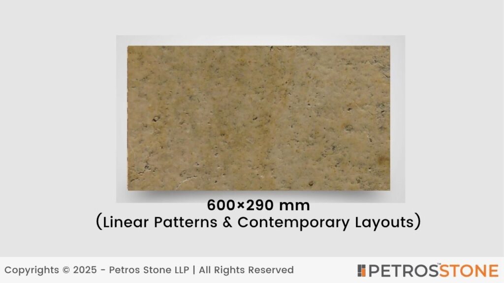 600x290mm Sandstone Paving Slab