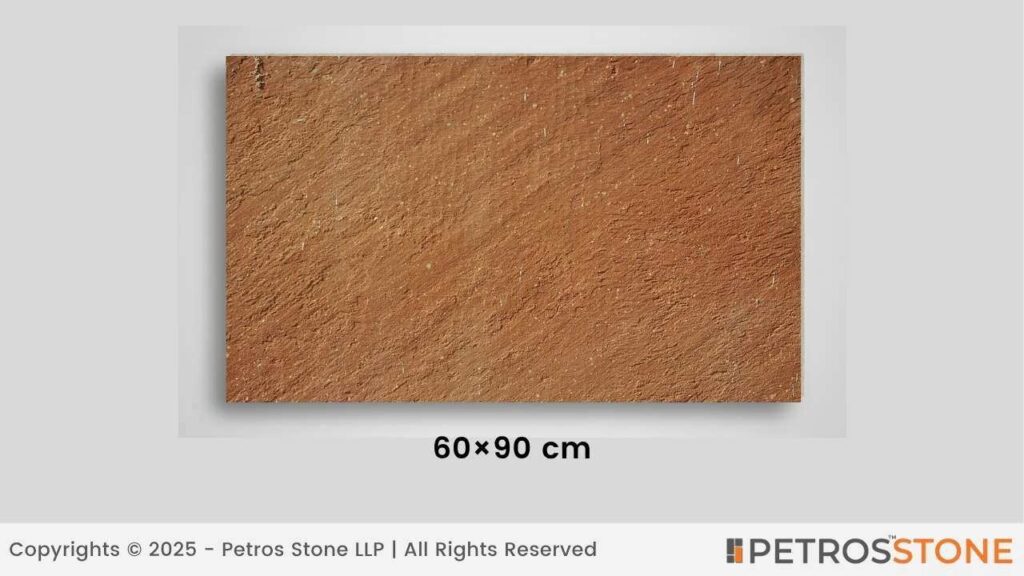 60×90 cm Indian Red Sandstone Tile
