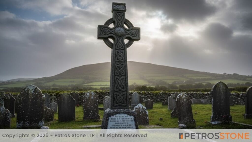 Celtic Cross Headstone