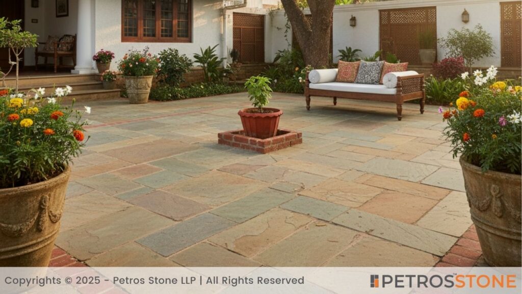 Courtyard or Patio Flagstone