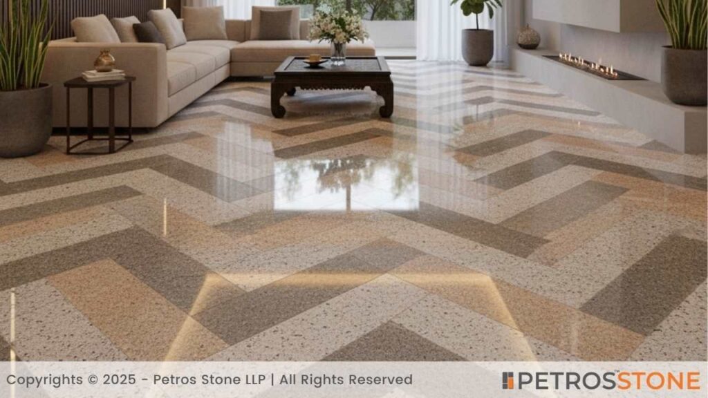 Creative Layouts (Herringbone) Granite