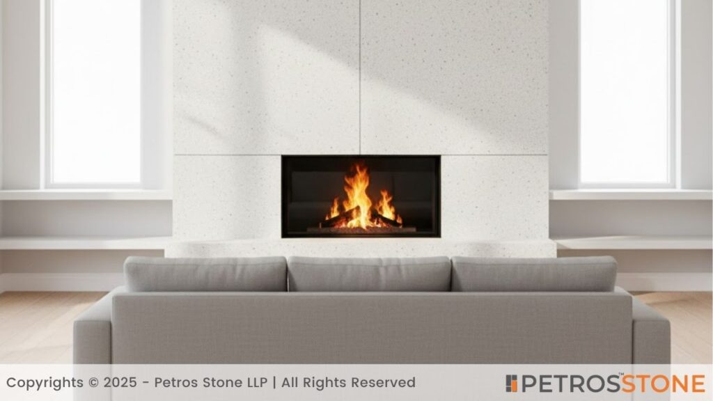 Fireplace Surrounds (Light enough to be fixed directly to the drywall without the presence of masonry.)