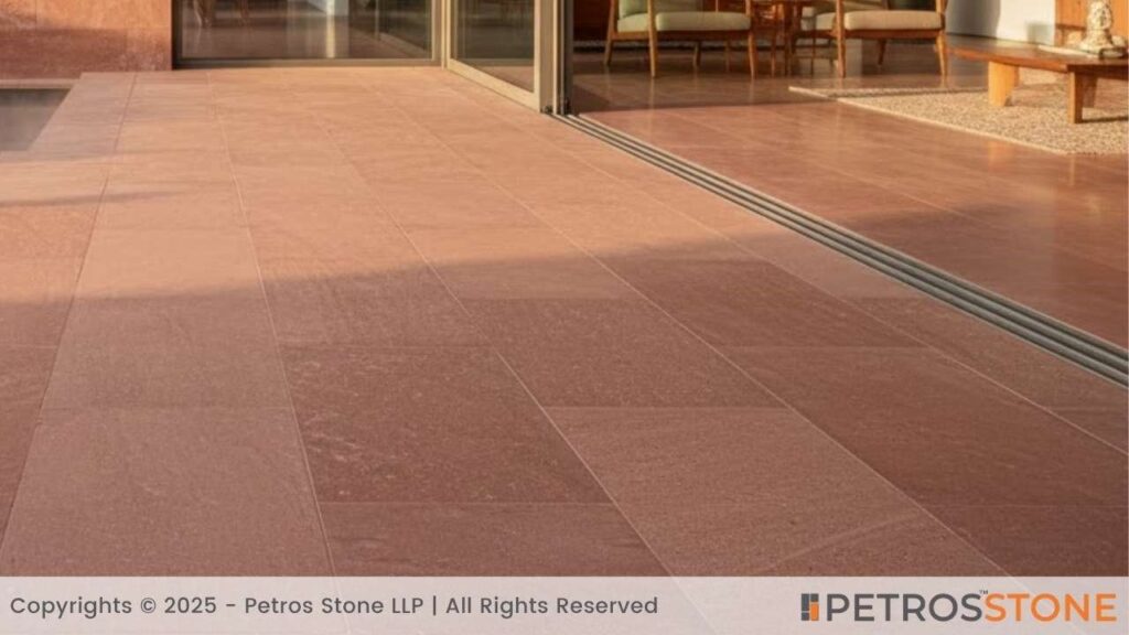 Indian Red Sandstone Flooring