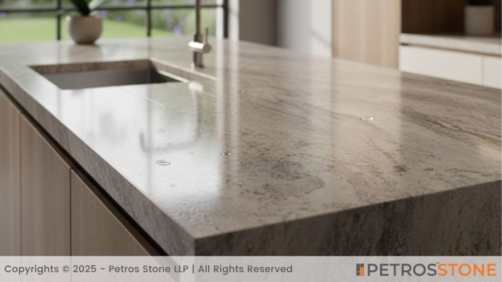 Kandla Grey Sandstone Slab (for a countertop or large surface)