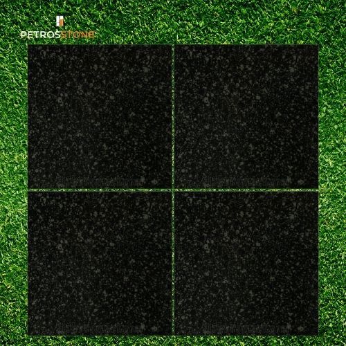 Midnight Black Granite Tile