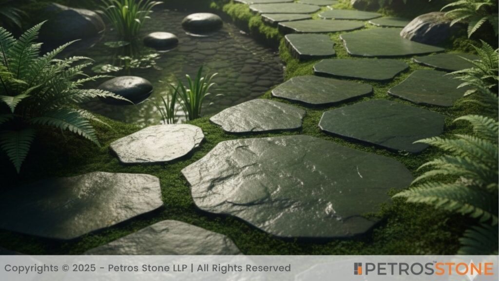 Mossy Green Flagstone