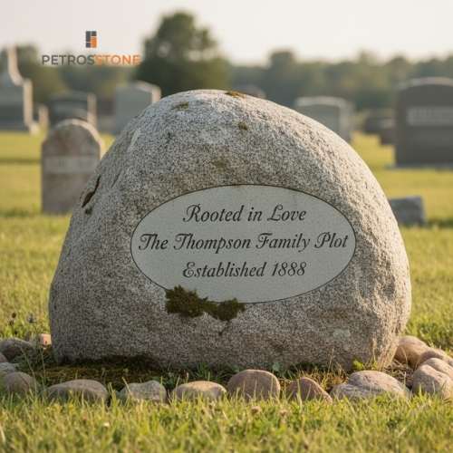 Boulder Headstone