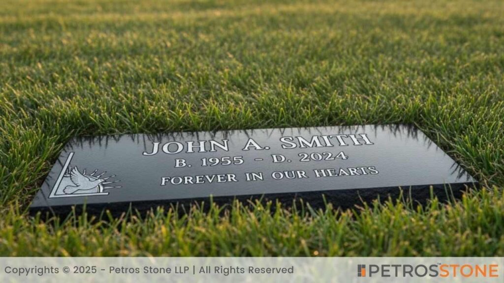Classic Rectangular Granite Plaque