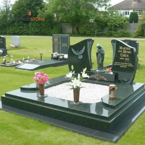 Double Kerbed Memorial for Couples