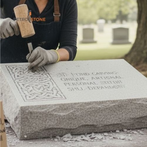 Hand Carving Headstones