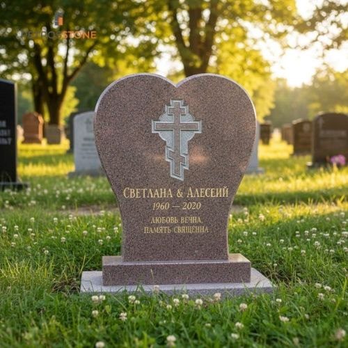 Heart-Shaped or Book-Shaped Memorial