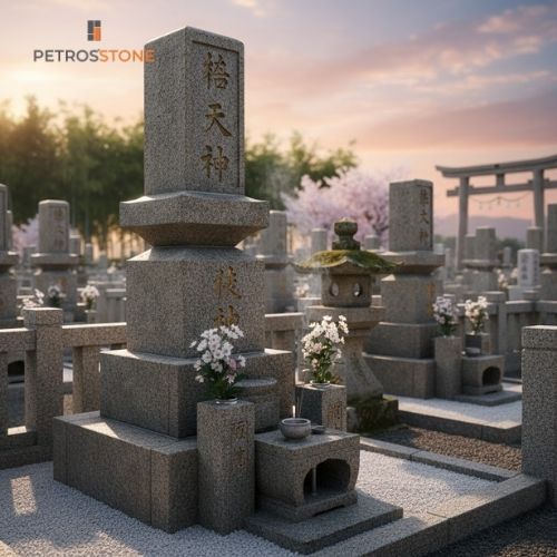 Japanese Shinto and Buddhist Style Memorials